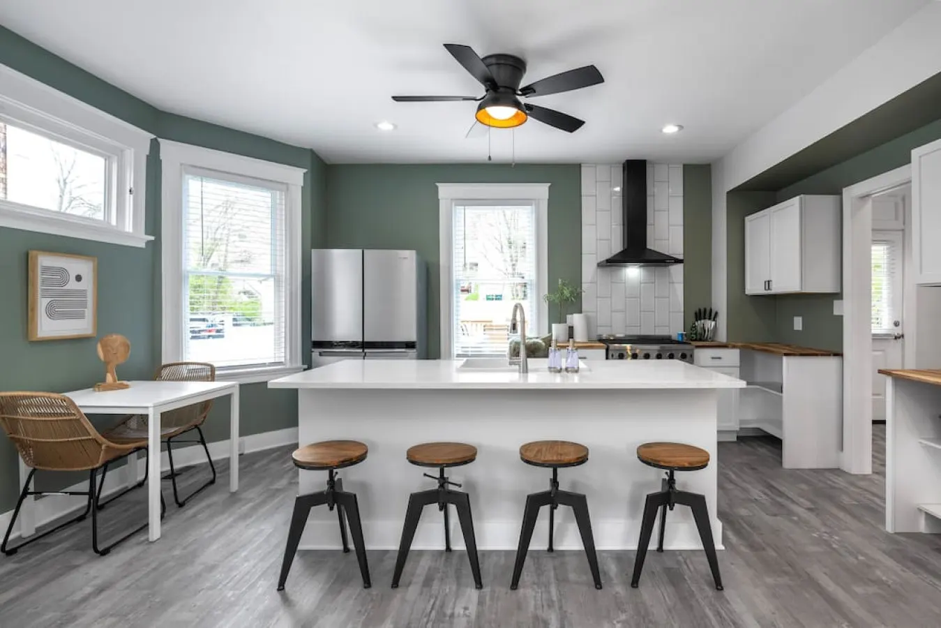 Deluxe 4-Bedroom w Huge Deck 3-Min to Downtown! 1