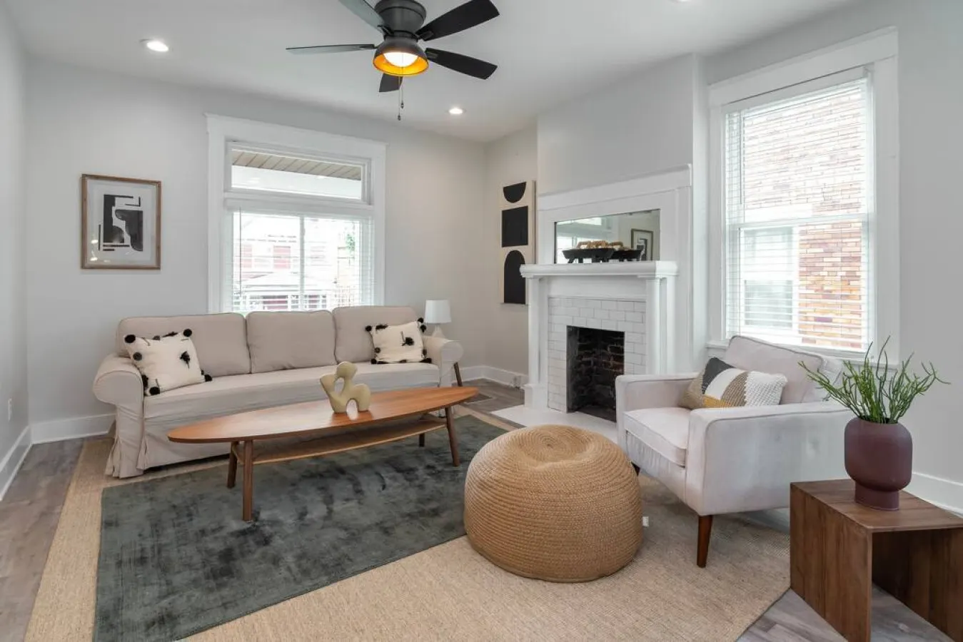 Deluxe 4-Bedroom w Huge Deck 3-Min to Downtown! 2