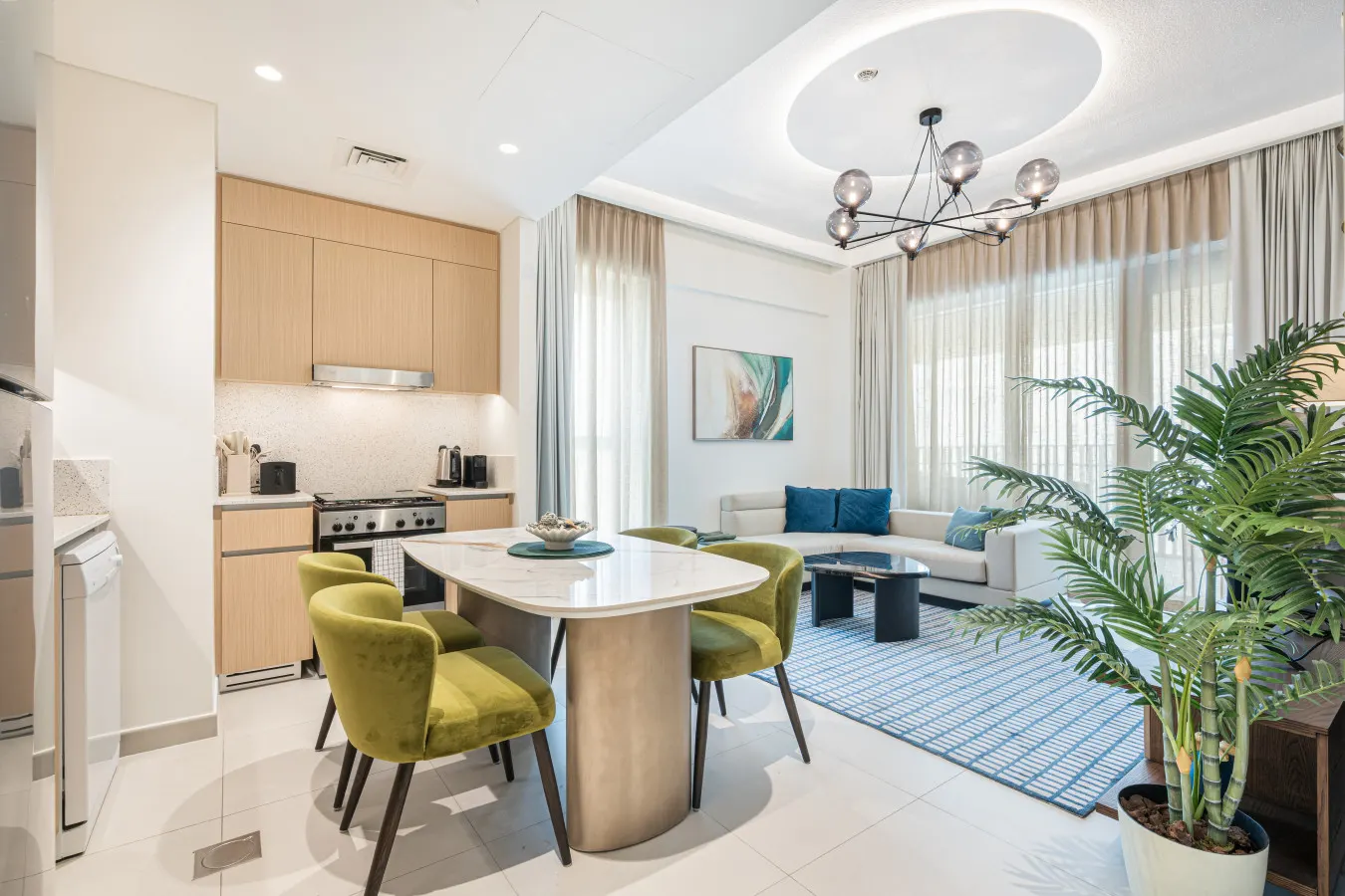 Lux Creek Home w/ Burj View steps from the Lagoon 8