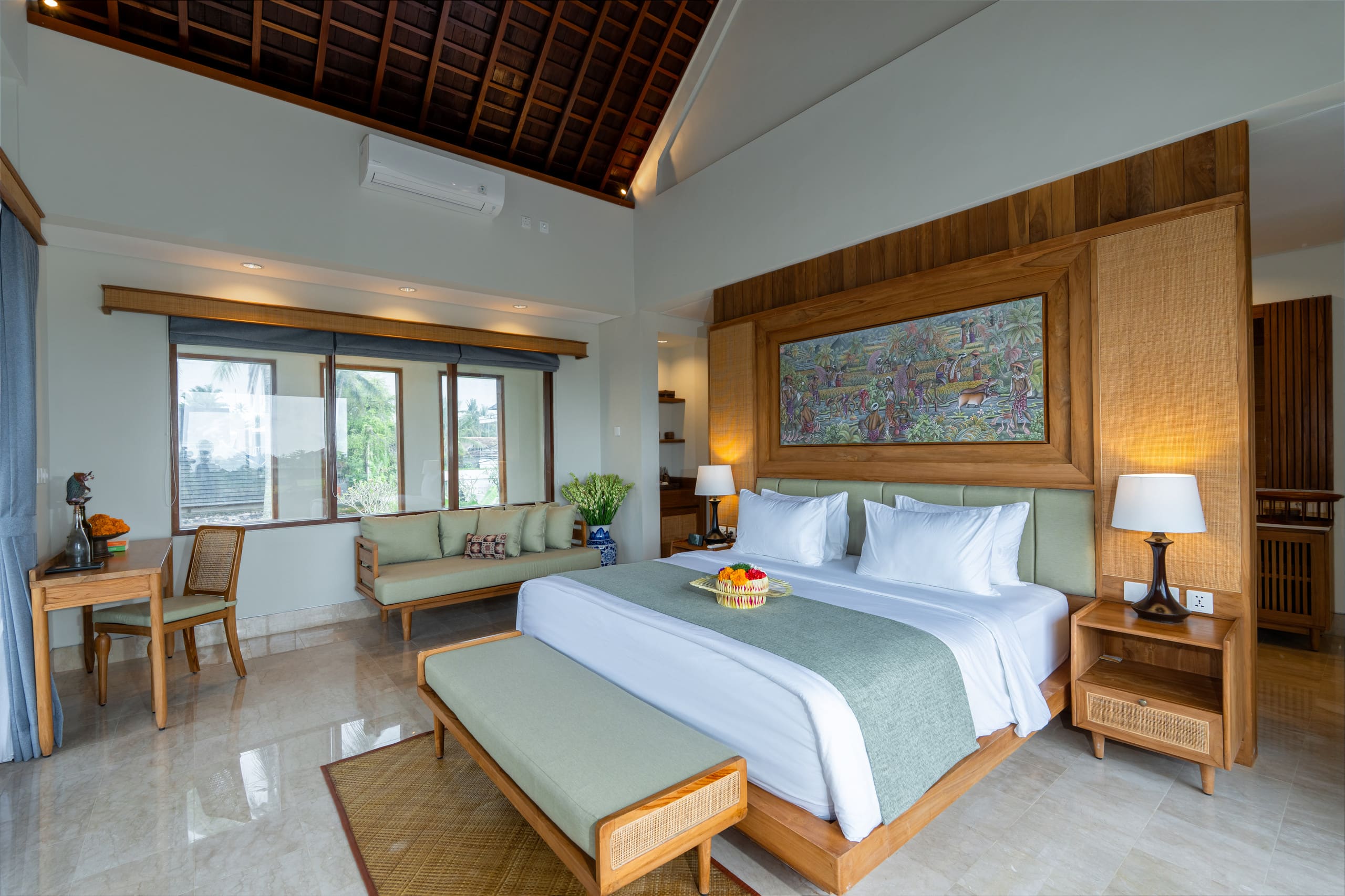 A Huge Ubud Private Pool Villa - Living Room 18