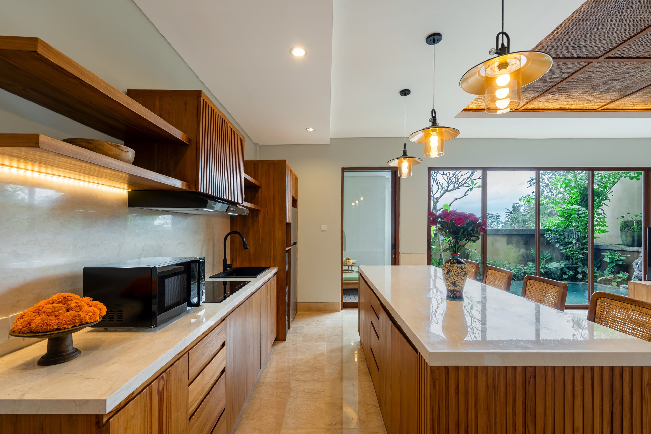 A Huge Ubud Private Pool Villa - Living Room 33