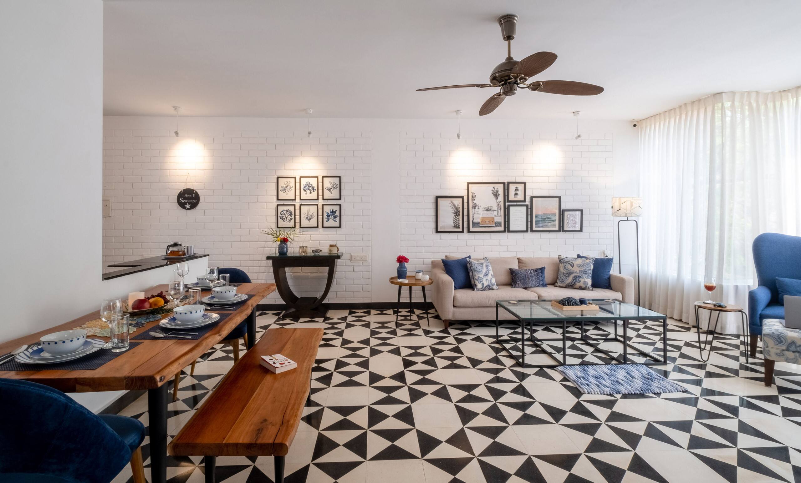 ElArbol |Minimalist 2bhk |Pvt Balcony |AC