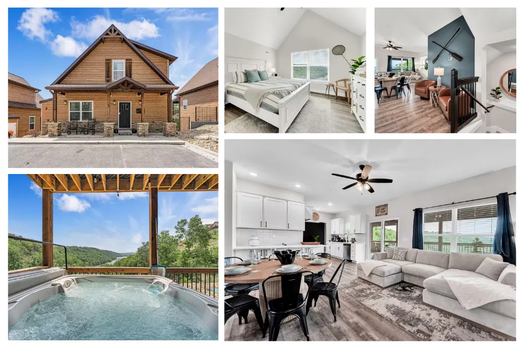 Lake Views, Pools/Outdoor Fireplace/TV and Hot Tub