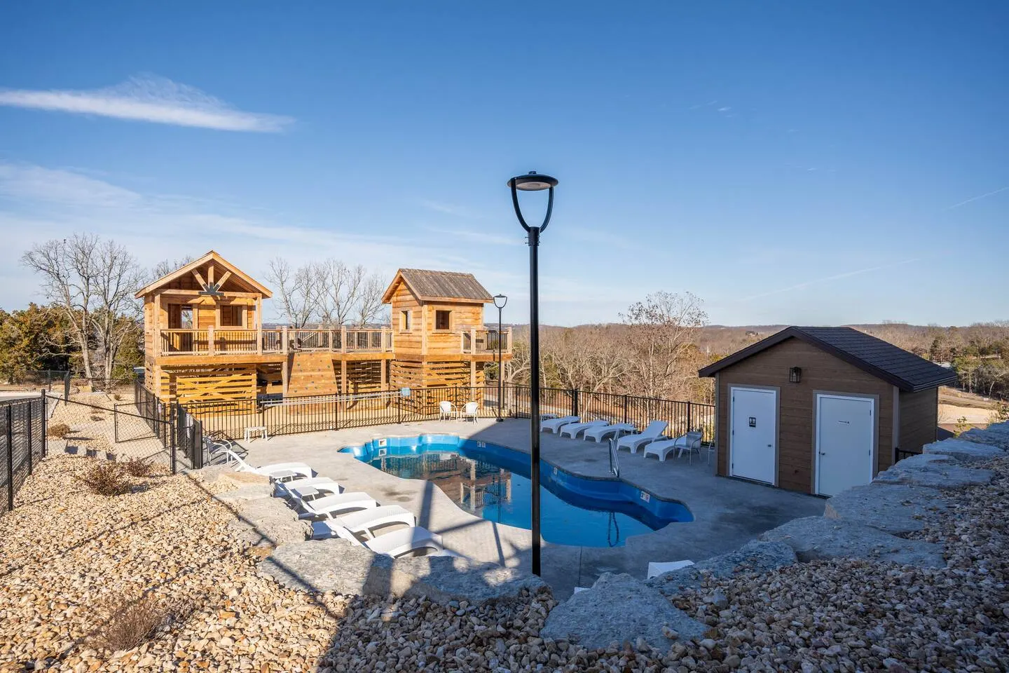 Lake Views, Pools/Outdoor Fireplace/TV and Hot Tub 9