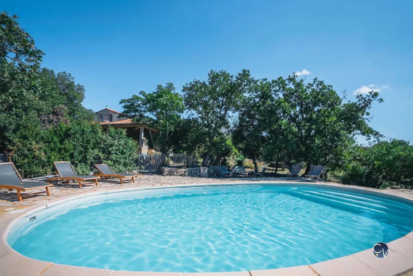 Magnifique villa au cœur de la garrigue.