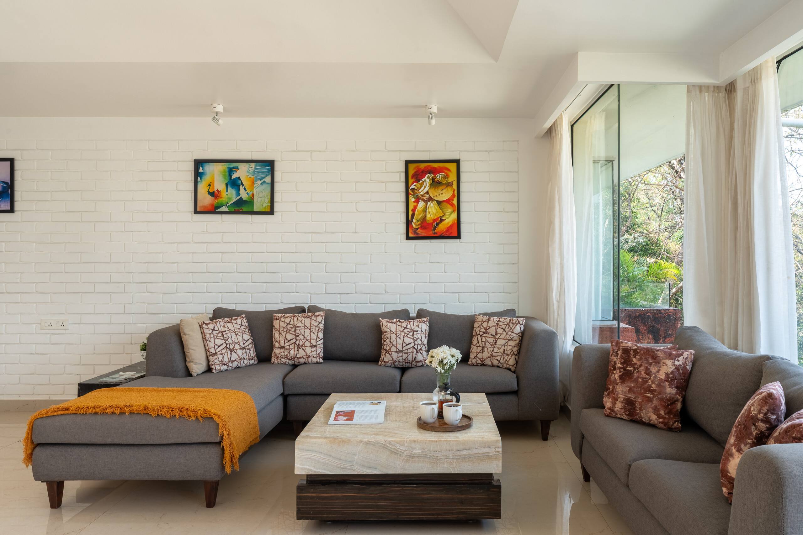 ElSereno|Bright & Airy|Pool|AC|10m to Thalassa 6