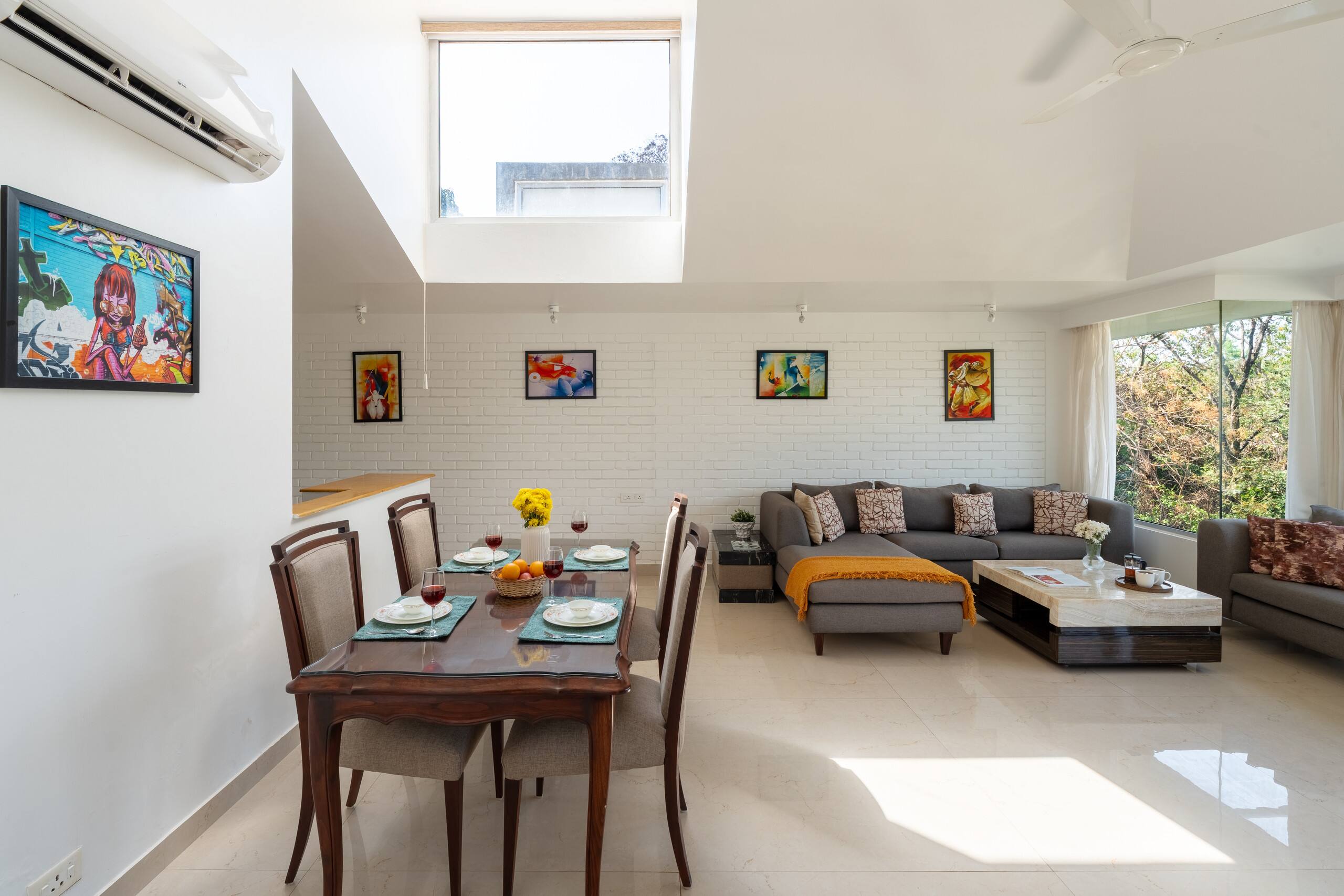 ElSereno|Bright & Airy|Pool|AC|10m to Thalassa 18