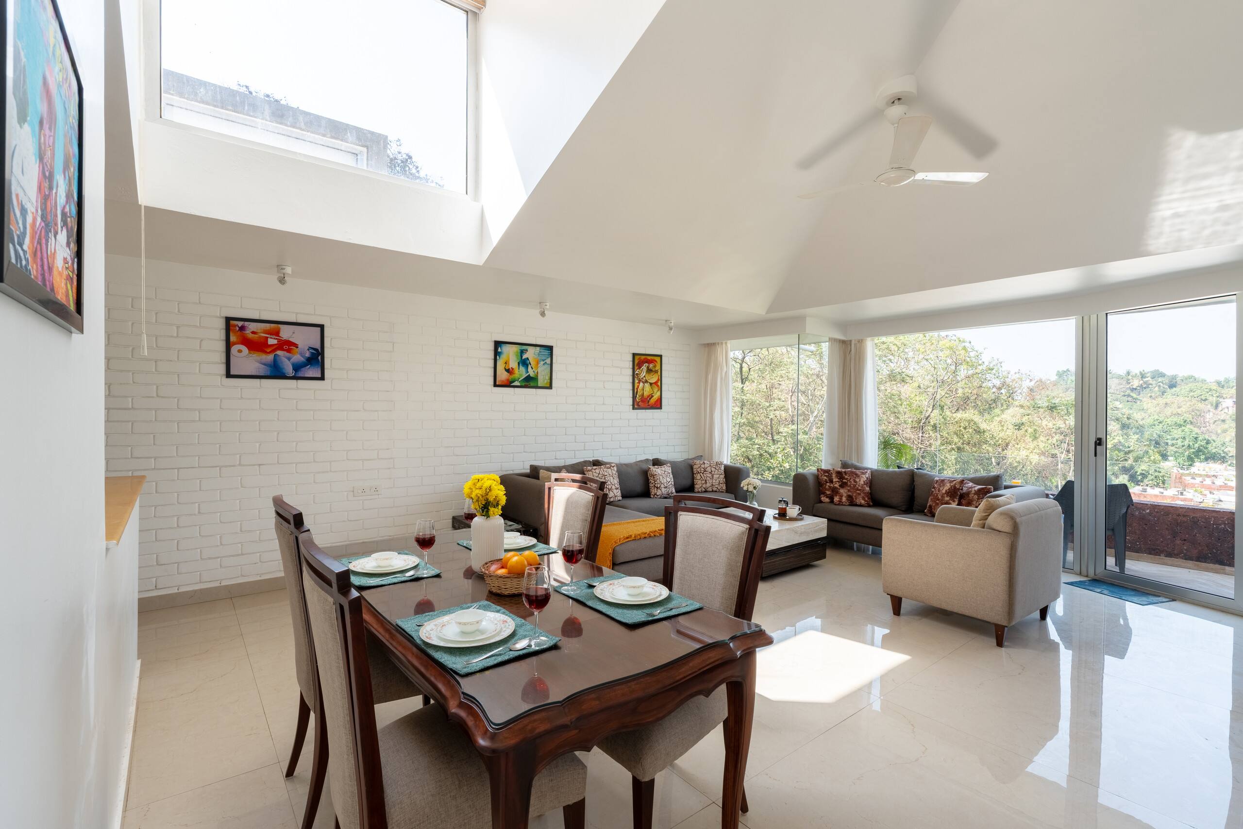ElSereno|Bright & Airy|Pool|AC|10m to Thalassa 16