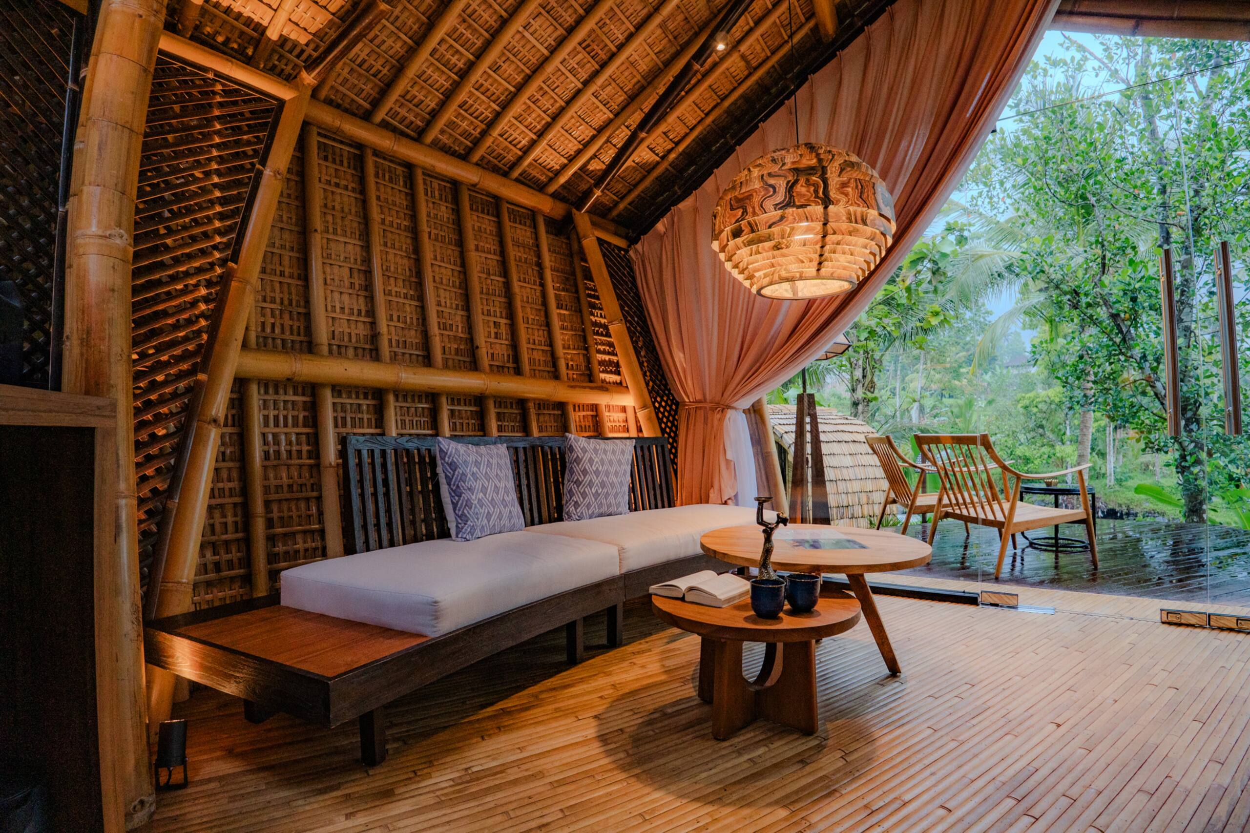 Atamendra-Riverview Bamboo Villa in Sidemen 7