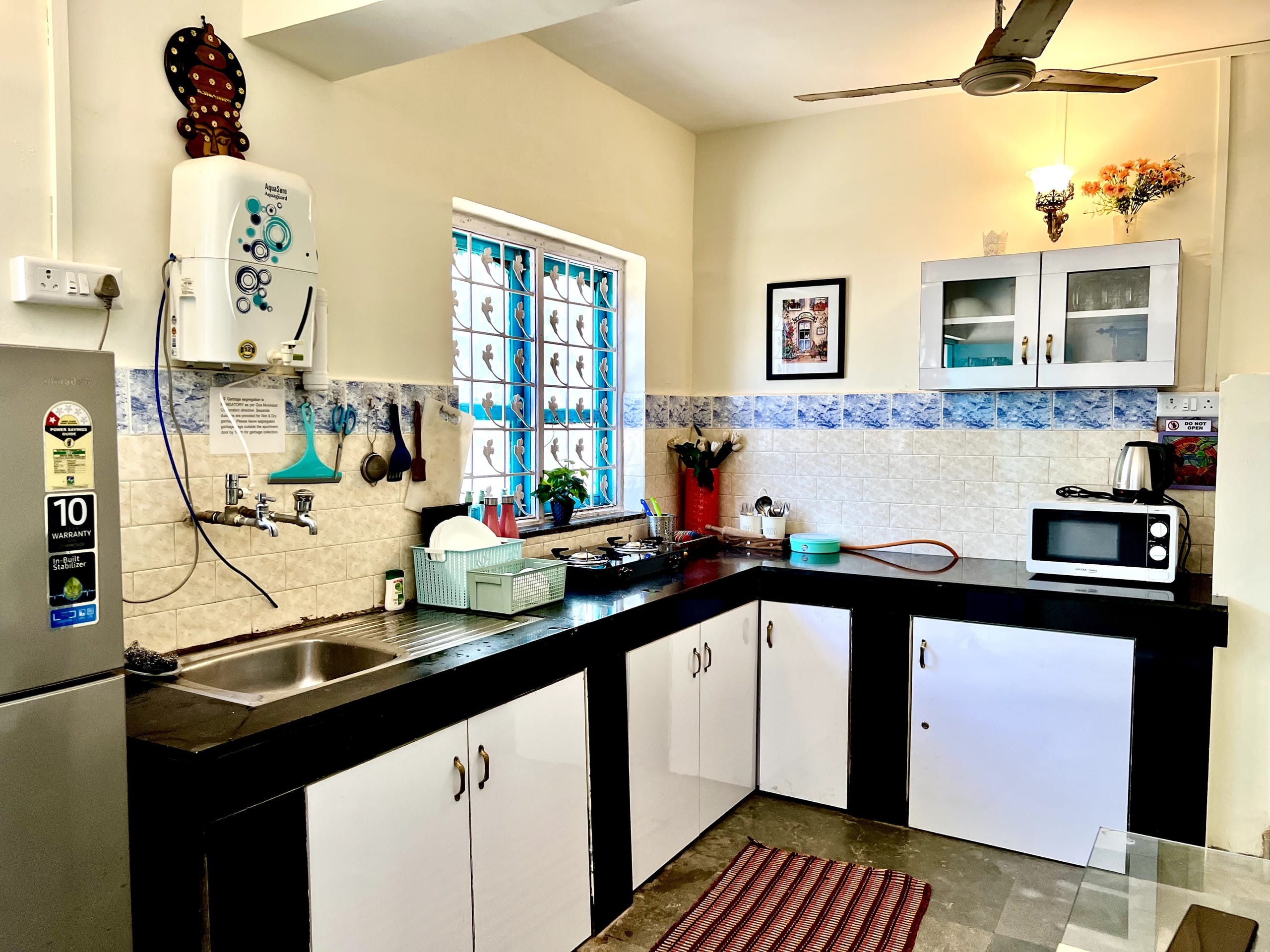 The Cider 3BHK|Sleeps 10|AC~Wi-Fi~Beach 5 min walk 13