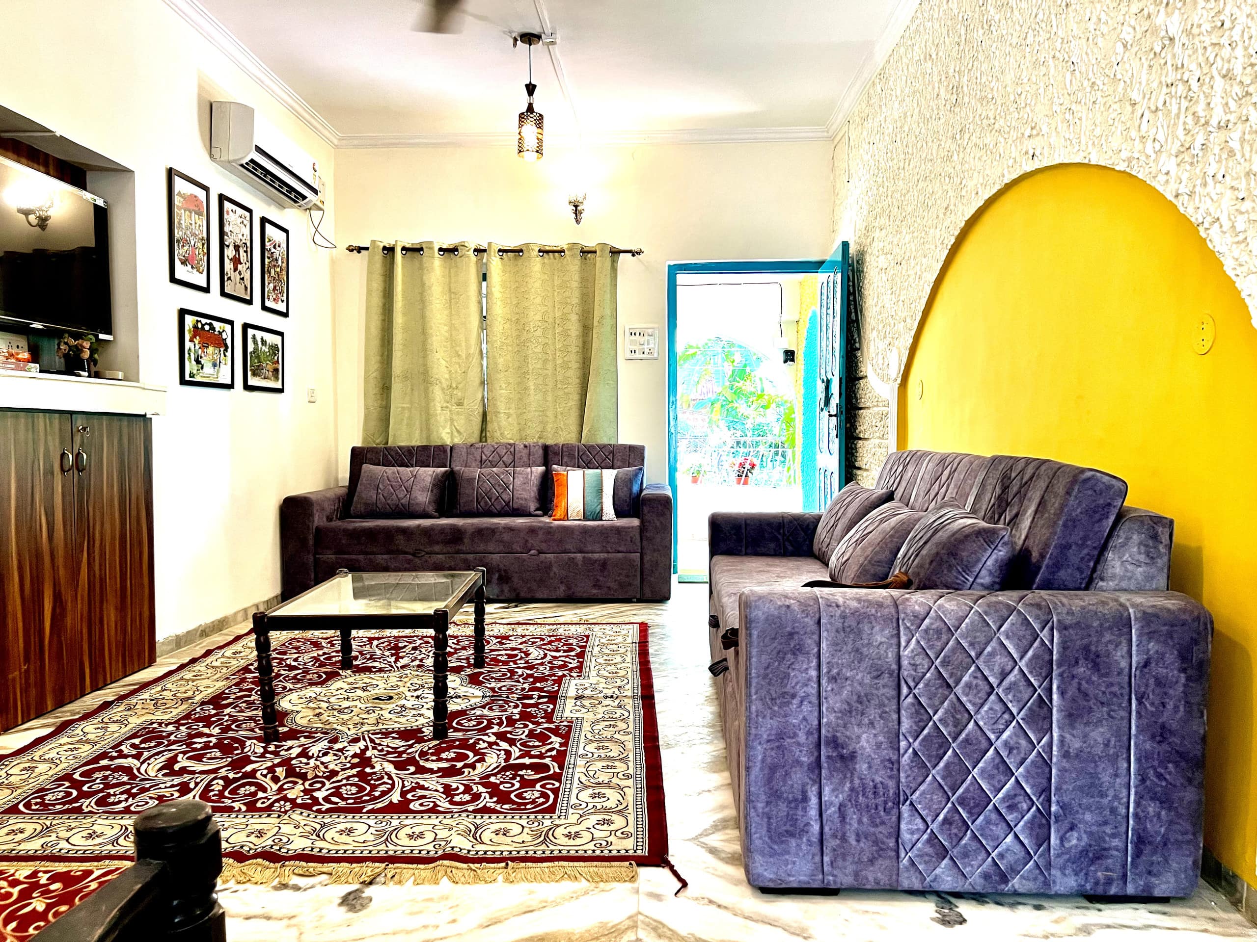 The Cider 3BHK|Sleeps 10|AC~Wi-Fi~Beach 5 min walk 6