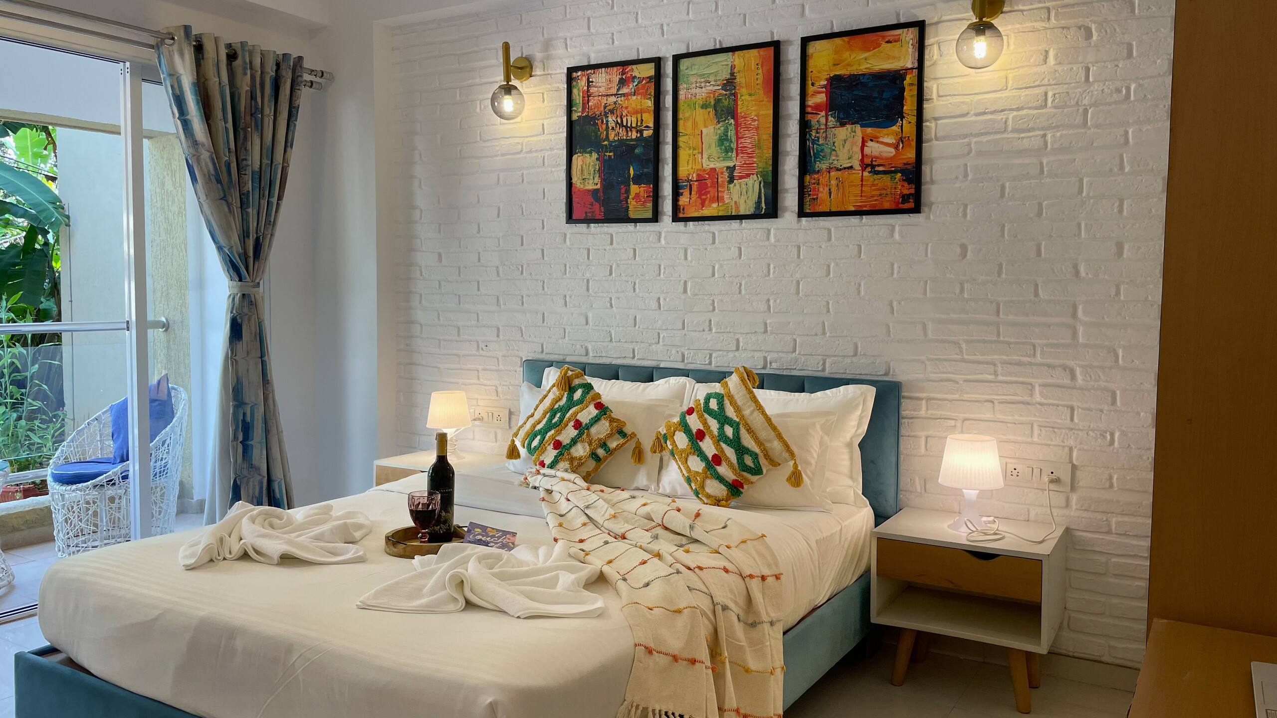 Modern & Luxe Pool Access 2BHK Near Anjuna Vagator 32