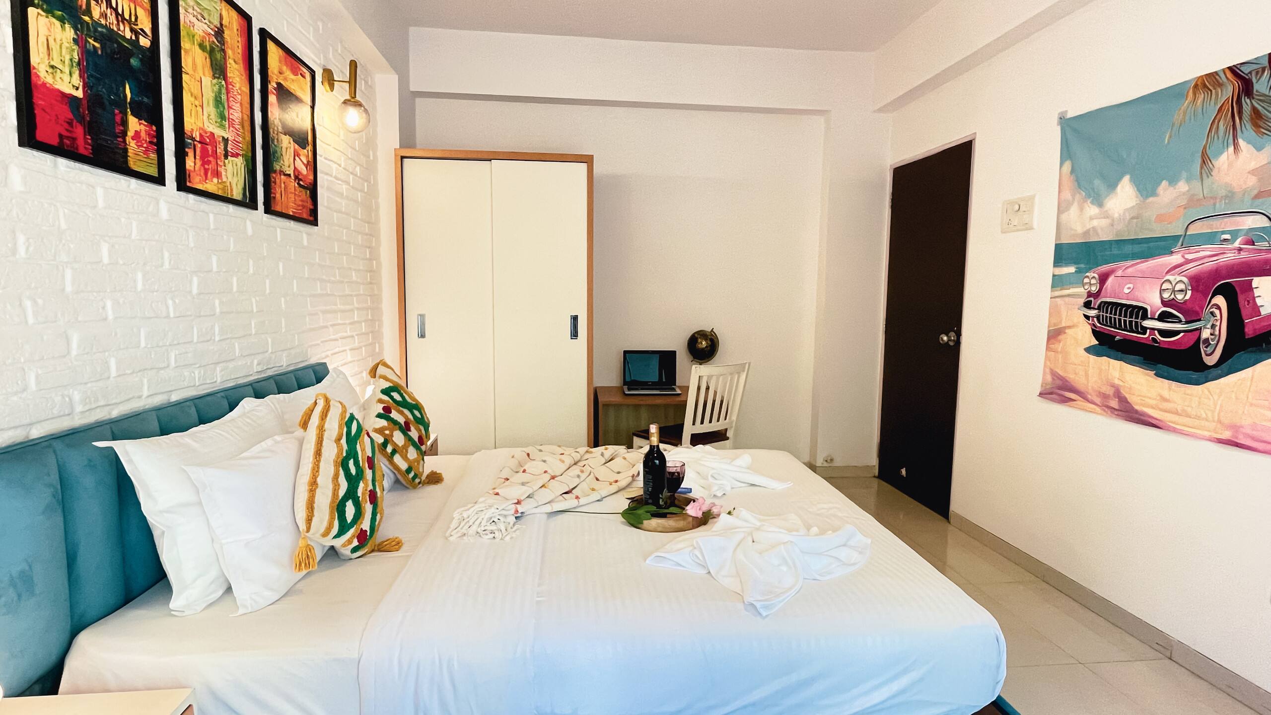 Modern & Luxe Pool Access 2BHK Near Anjuna Vagator 34