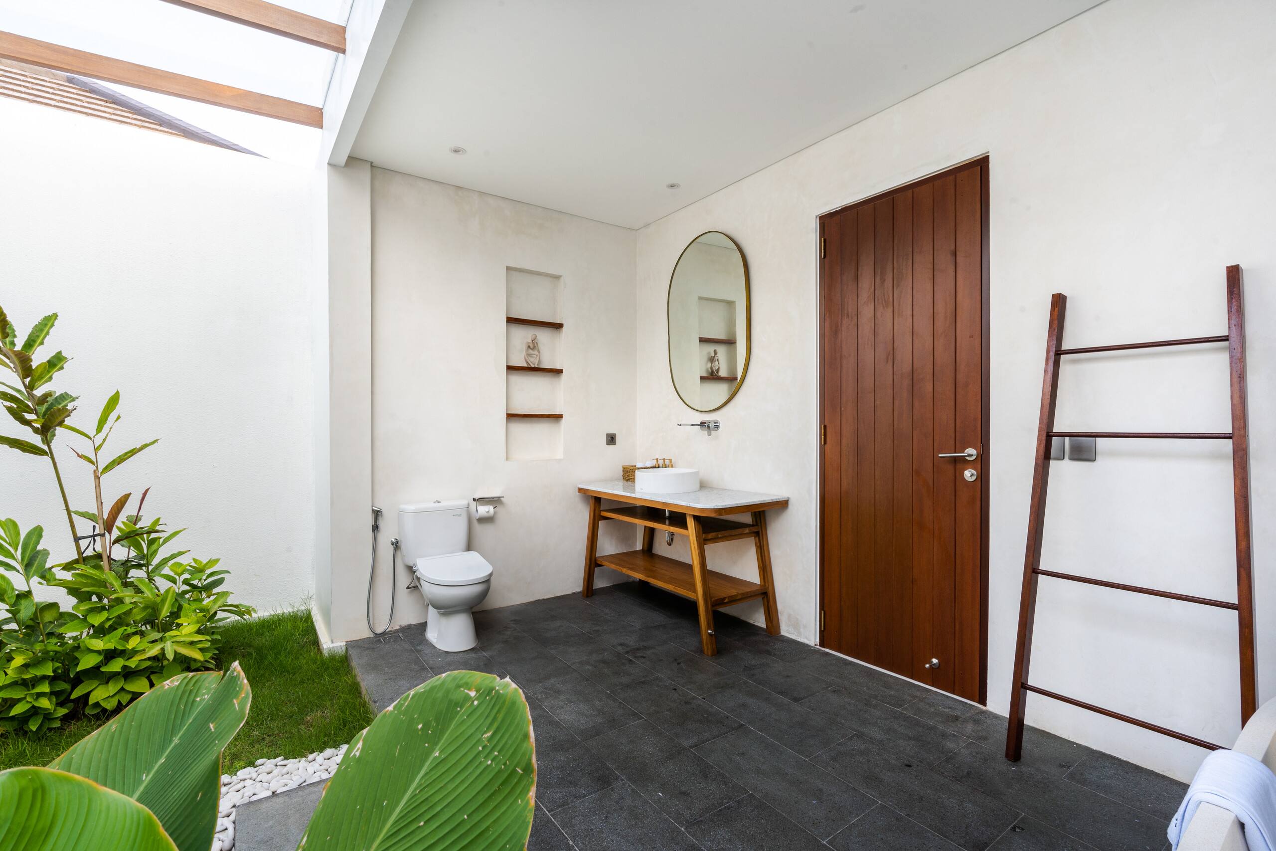 J4 Villas Sanur 1BR Open Living Room with Pool 9