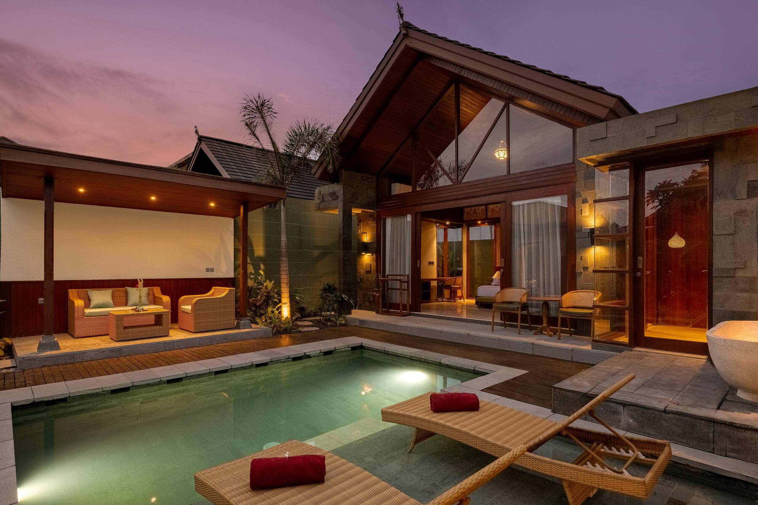 Hidden Serenity of 1BR Pool Villa Near Ubud