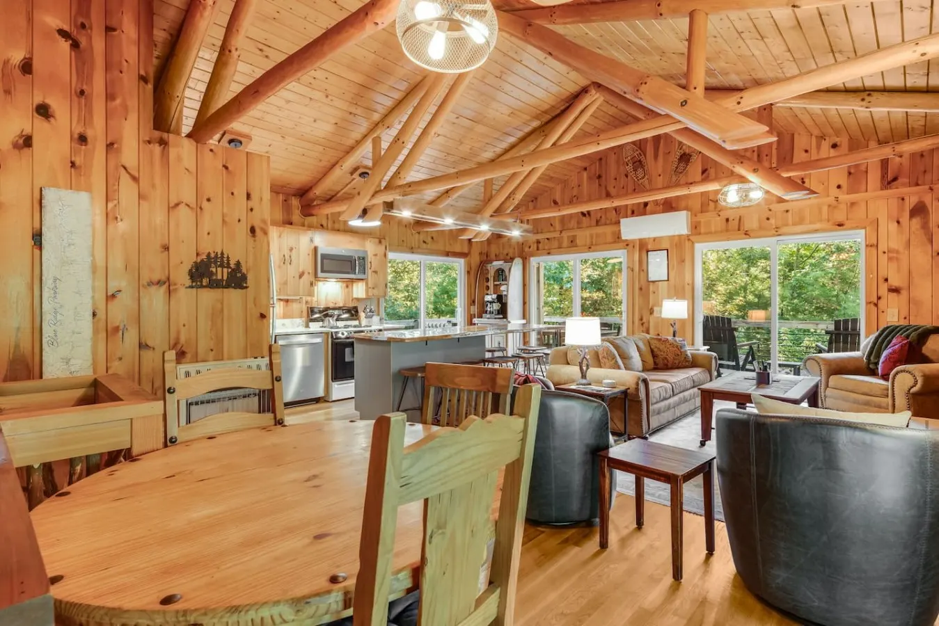 Riverside Cabin Mtn Views, Fire Pit & Fireplace 15