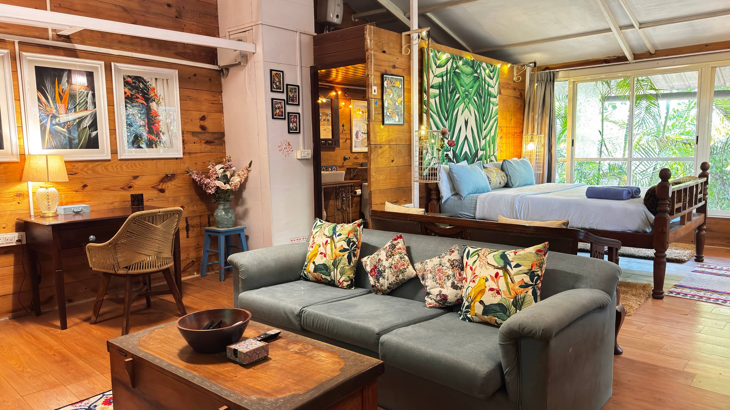 1BHK / Private Sit-out & Garden View | Calangute 6