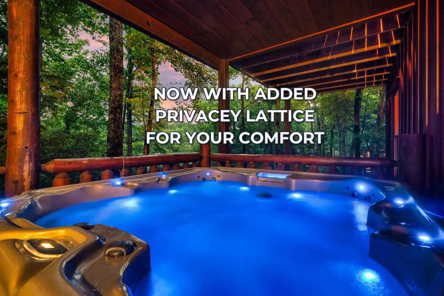 Luxury Cabin • 4 King Beds • Jacuzzi in Each Room — photo 4