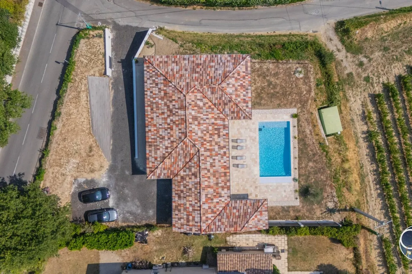 Villa avec piscine, vue imprenable sur le Ventoux 9