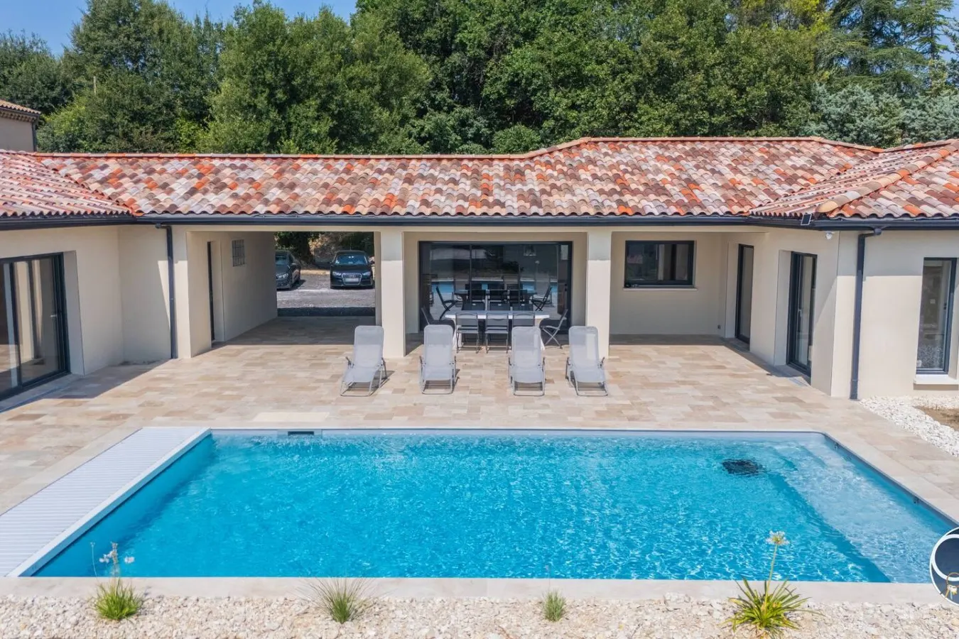 Villa avec piscine, vue imprenable sur le Ventoux 10