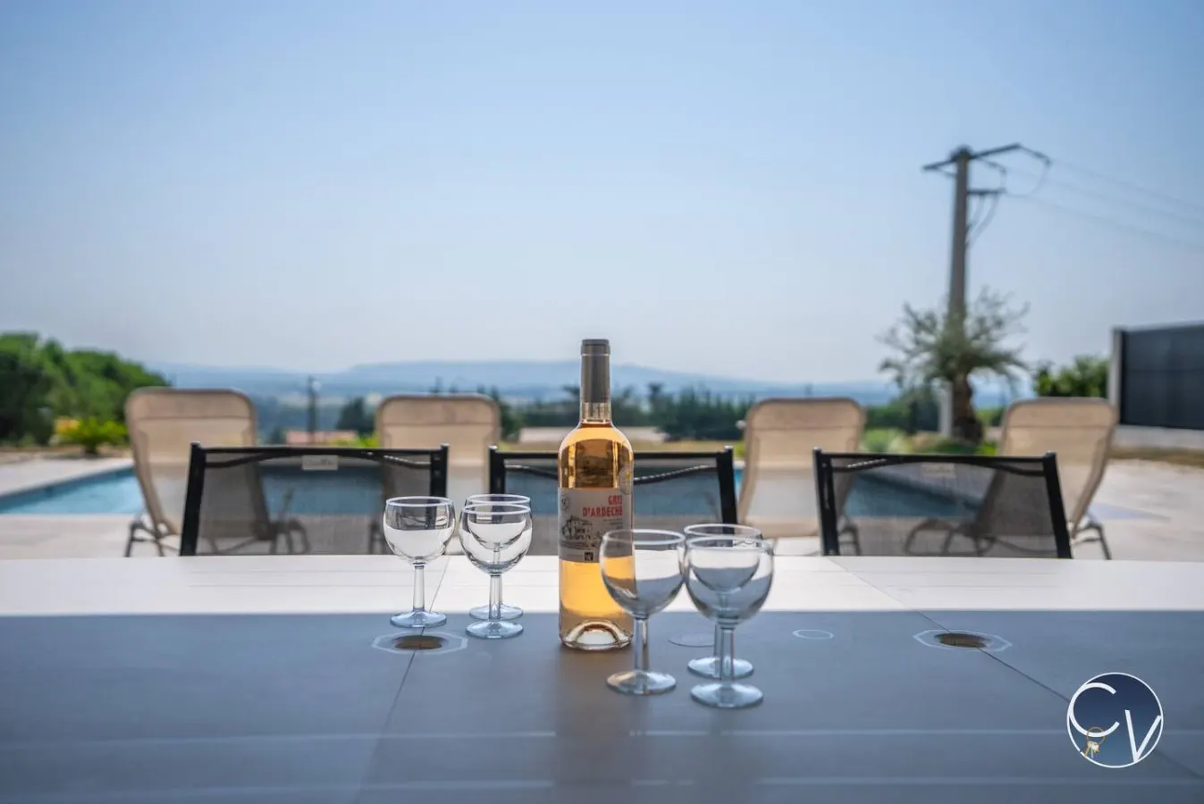 Villa avec piscine, vue imprenable sur le Ventoux — photo 4