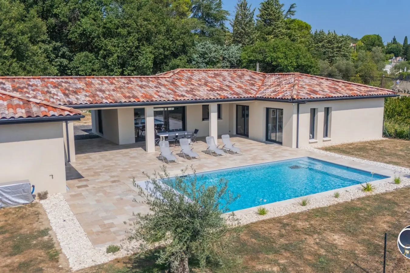 Villa avec piscine, vue imprenable sur le Ventoux 8