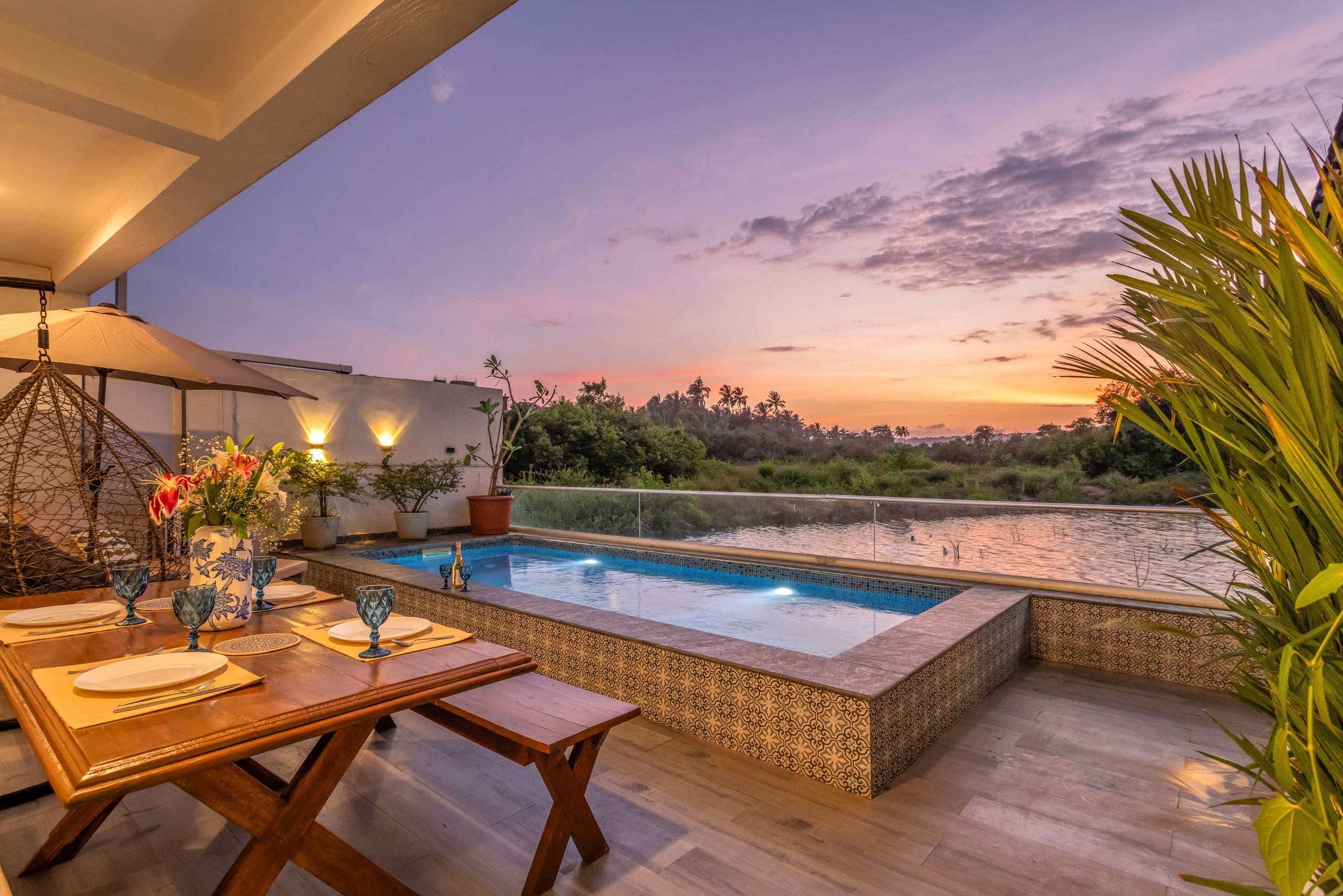 Sunset View Lakehouse | 3 BHK | Pvt Pool 8