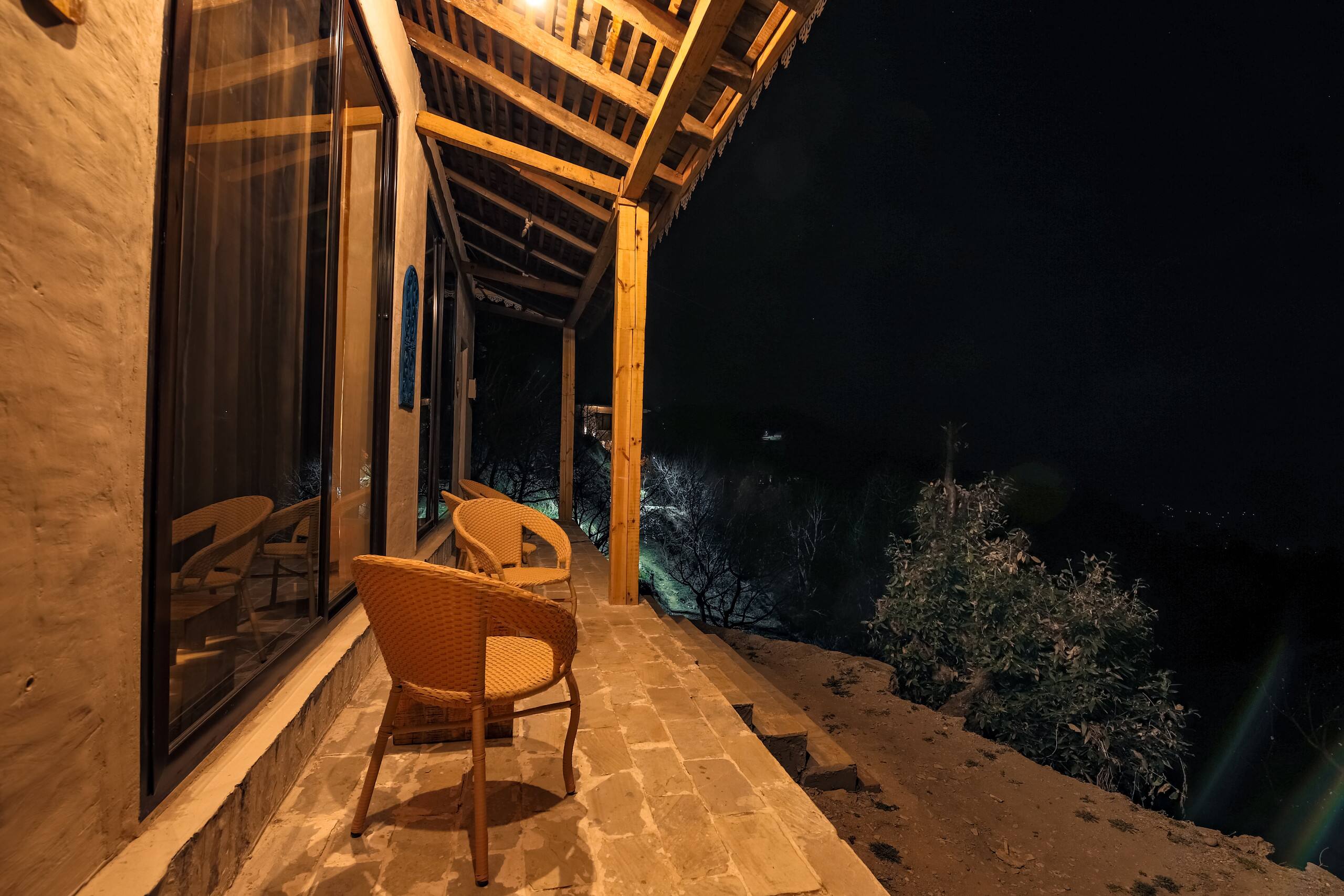 Luxurious Room with Outdoor Seating at Antharaah