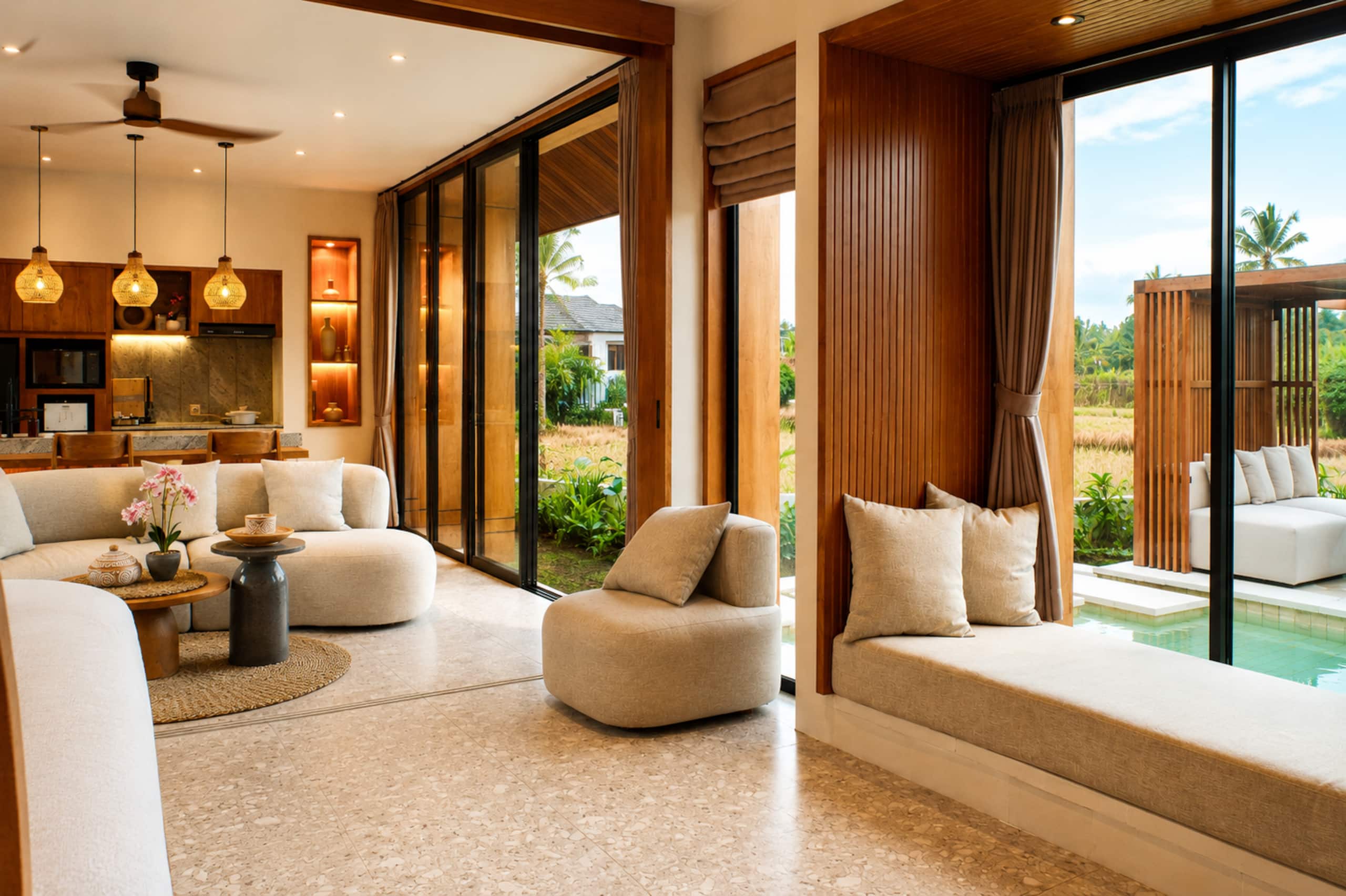 Panoramic View Villa with Private Pool in Ubud — photo 2