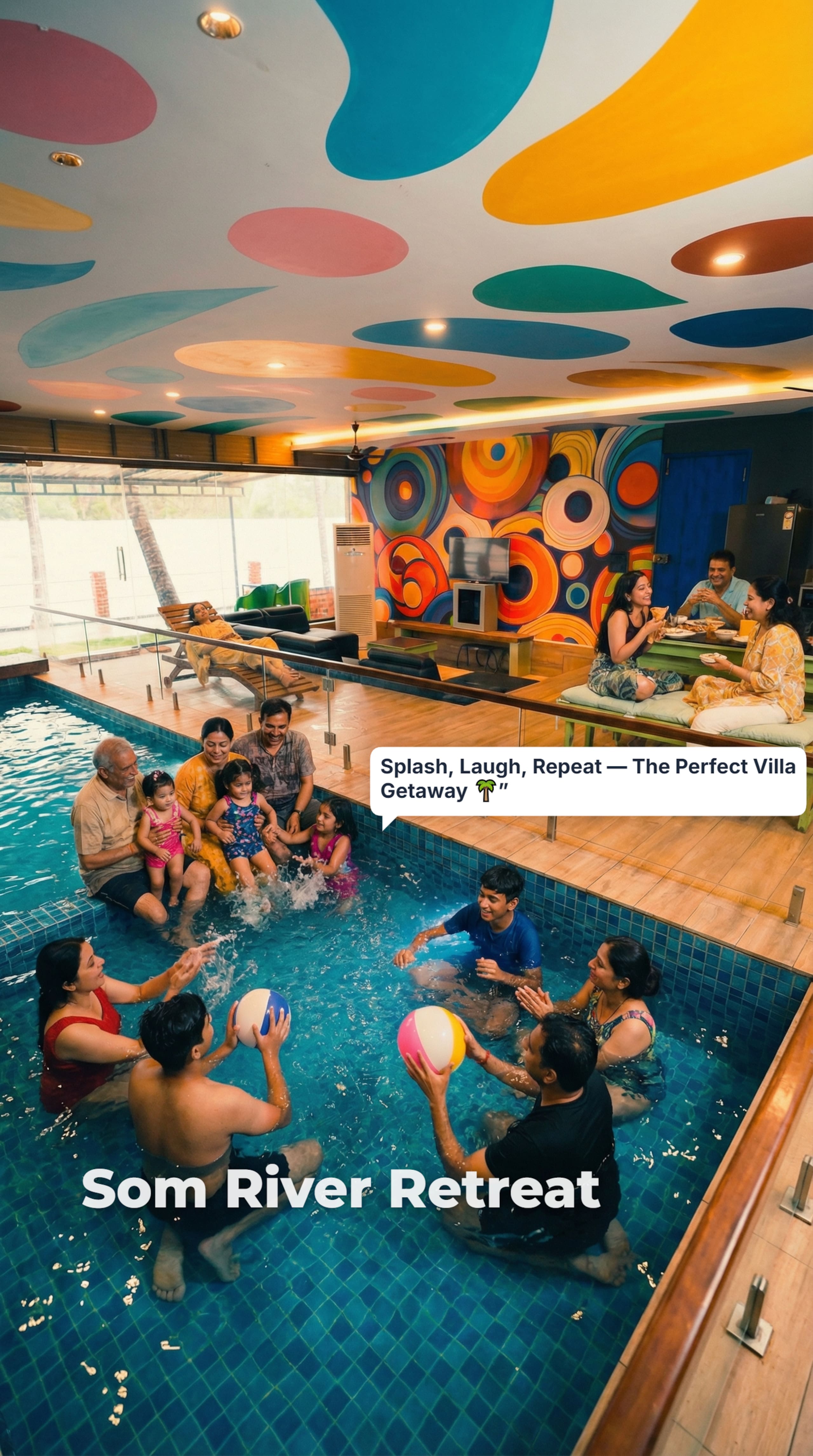 Som River Retreat N Poolside Paradise by the River 4