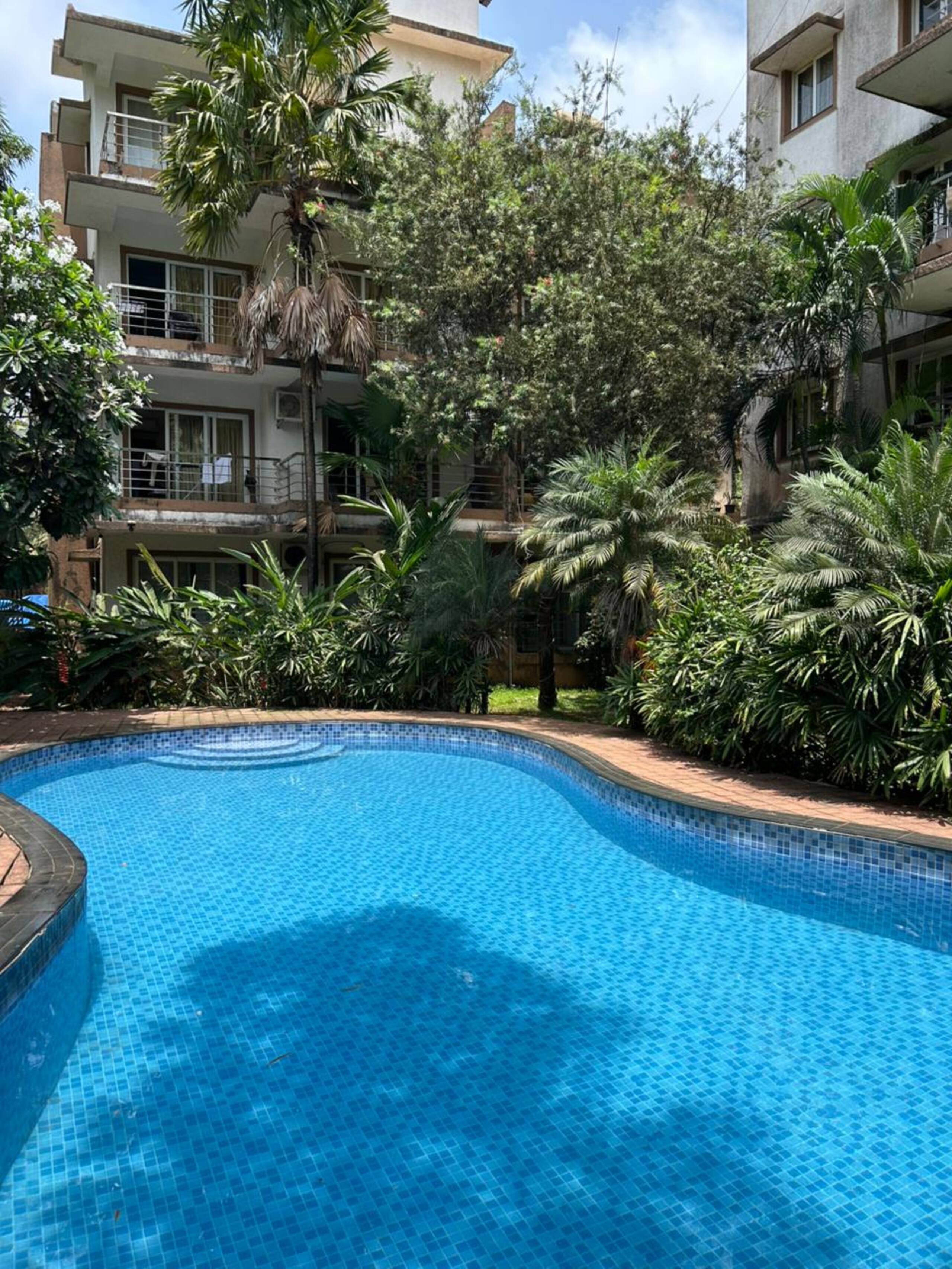 Ivy 1BHK C6 -Pool/5 mins from Tito's/Baga Beach 17