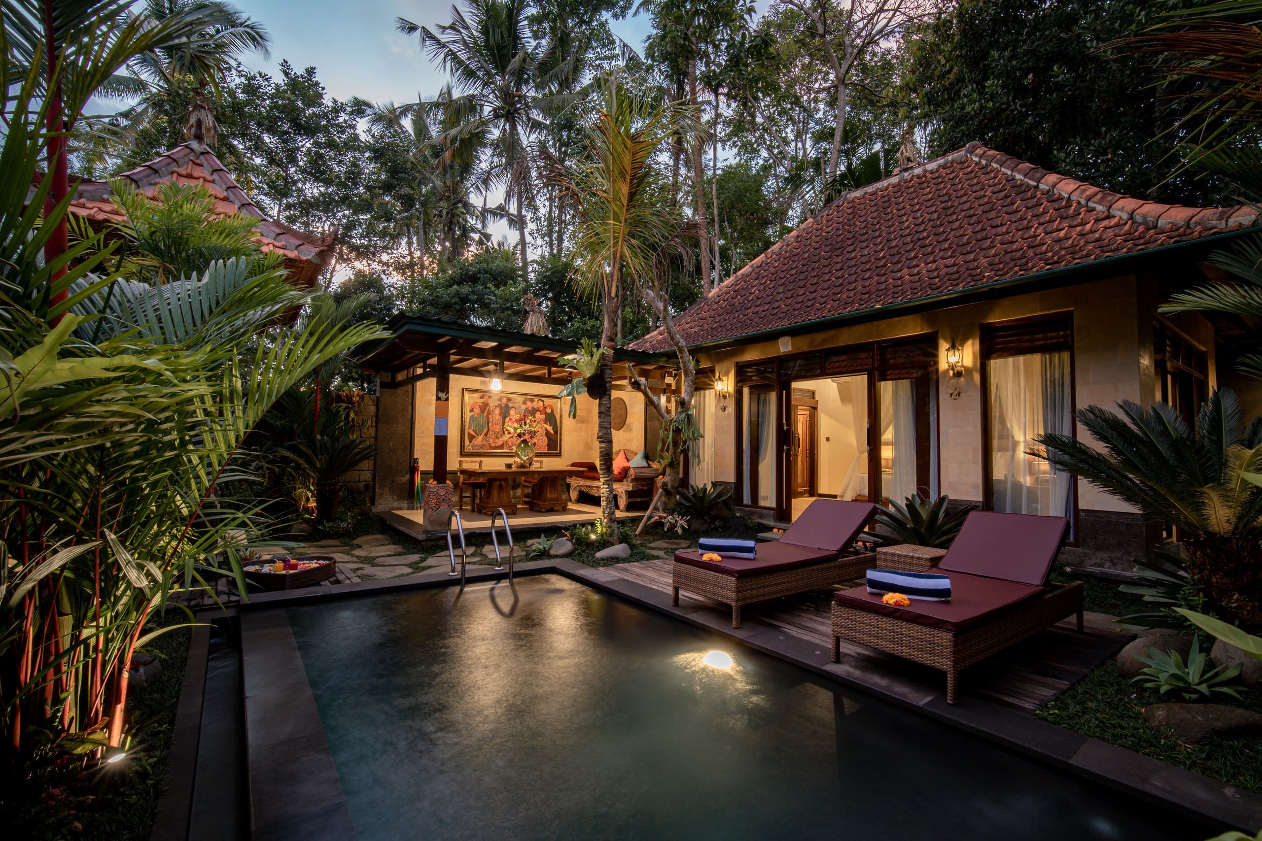 1-BR Private Villa in Ubud with Traditional Style