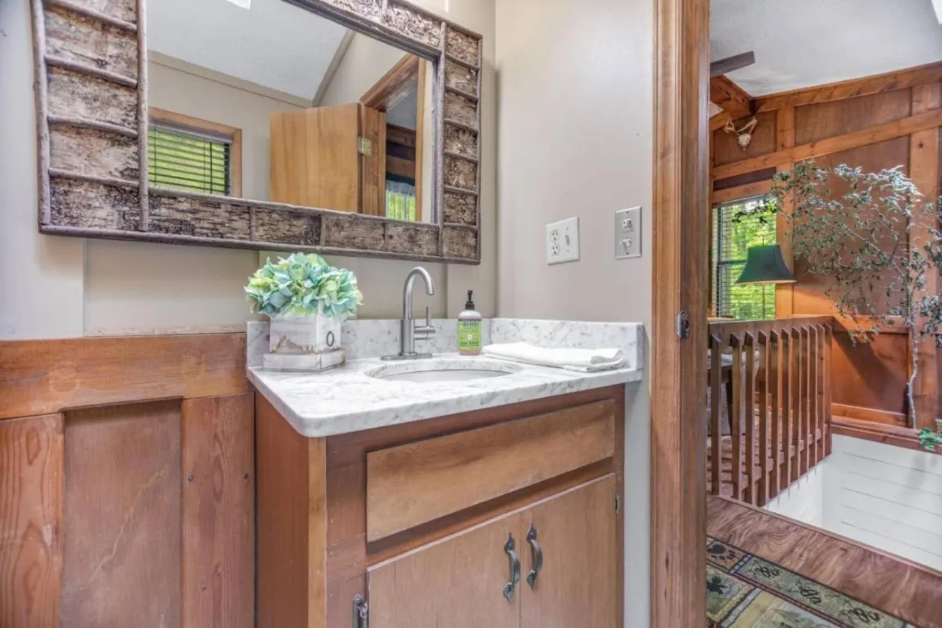 Rushing Creek Retreat Serene Cabin w Great Views 9