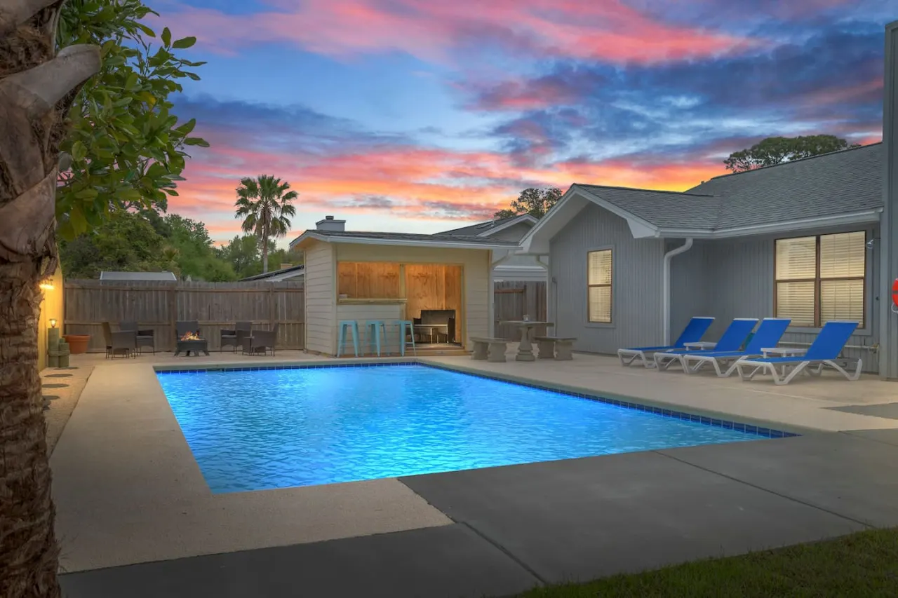 Sandollar Sea Haven Luxe Pool + Hot Tub Escape 1