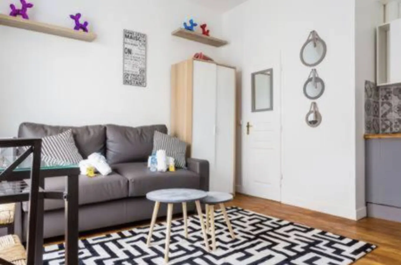 2.Cosy studio - Père Lachaise - Nation