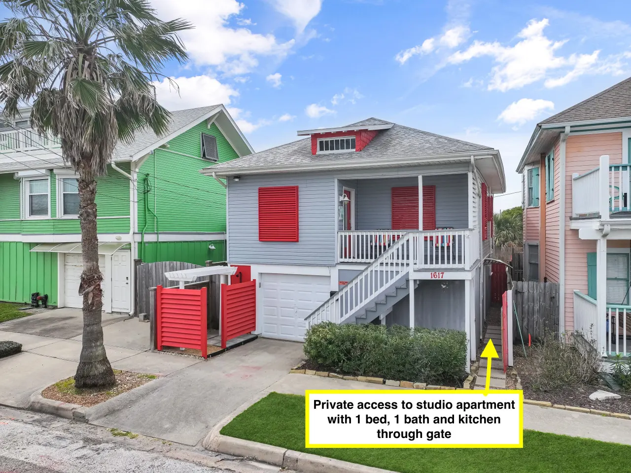 Low Tide Studio Apartment Near UTMB and Seawall 7