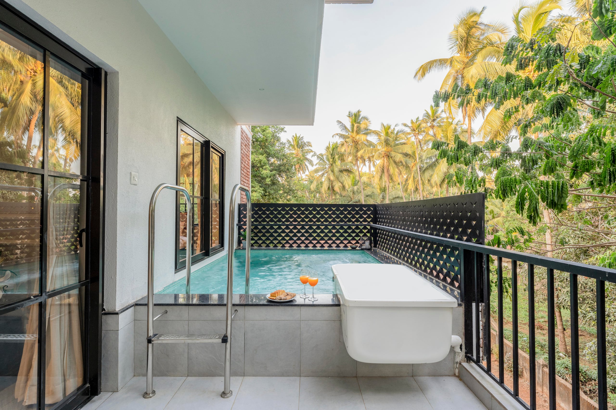 Staymaster Boho 1BHK near Calangute / Pvt Pool 12