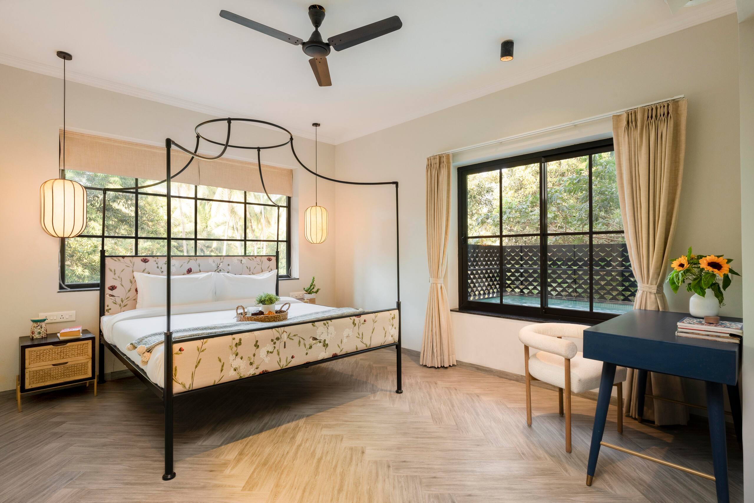 Staymaster Boho 1BHK near Calangute / Pvt Pool 10