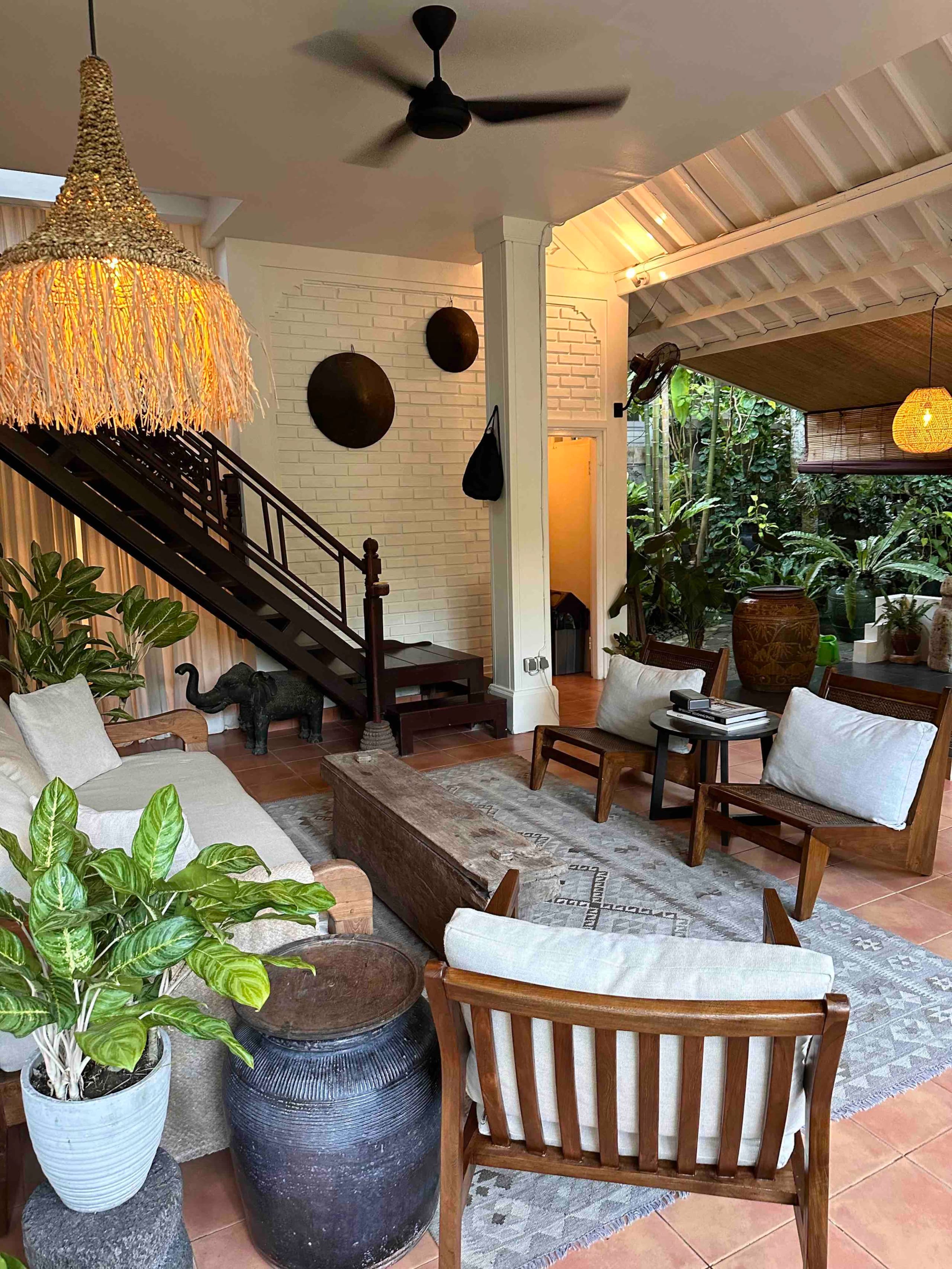 Spacious fam friendly 2BR villa w garden in Canggu 10