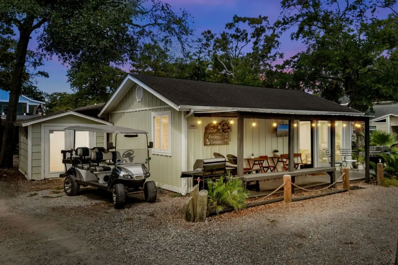 Ocean Lakes Cottage | Covered Patio, Grill & Beach