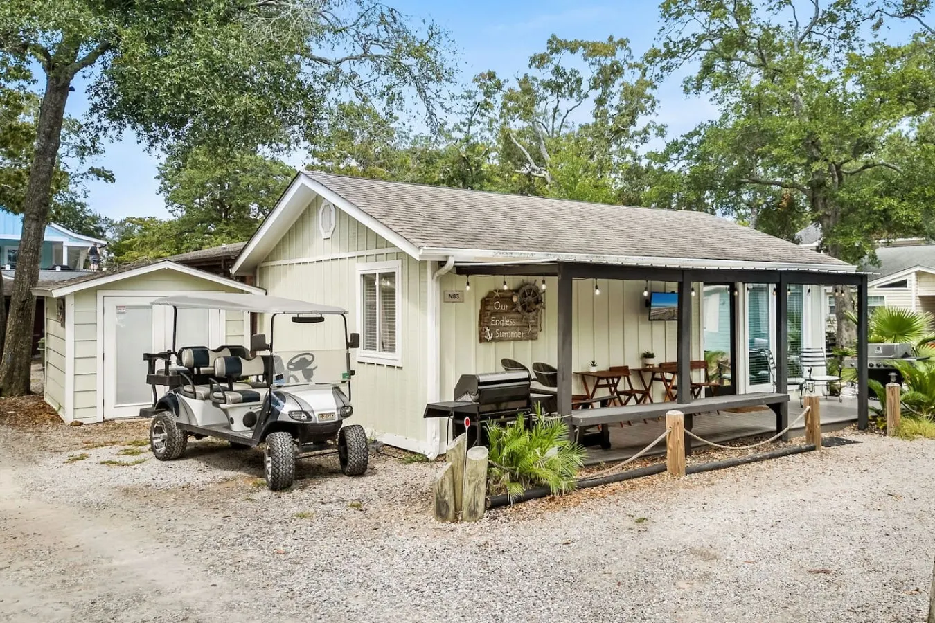 Ocean Lakes Cottage Covered Patio, Grill & Beach 9