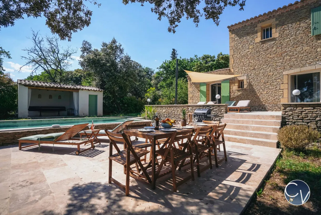 Villa Uzès - Climatisation, piscine et pétanque 18