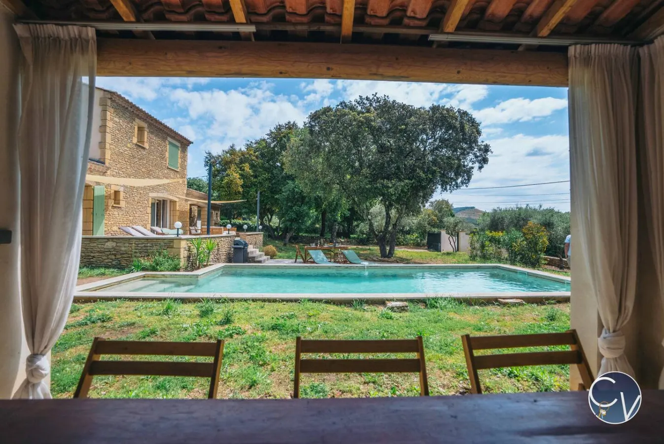 Villa Uzès - Climatisation, piscine et pétanque 6