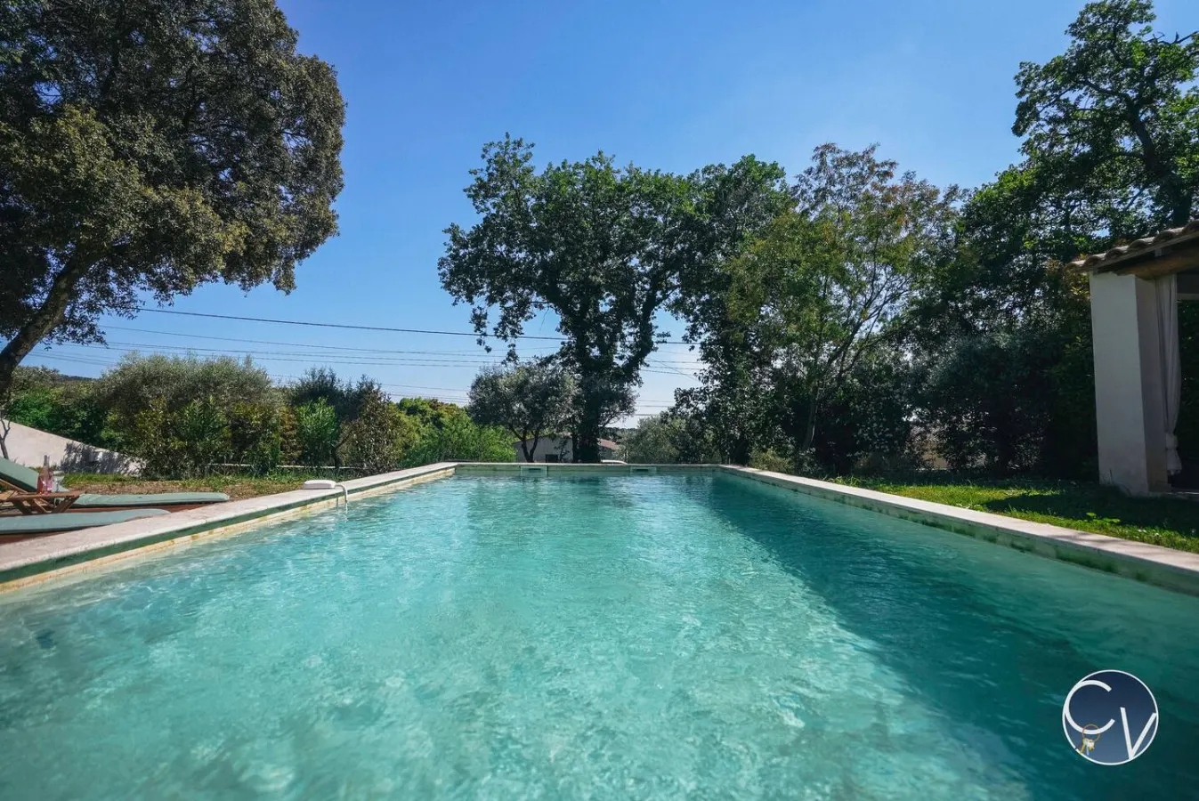 Villa Uzès - Climatisation, piscine et pétanque 8