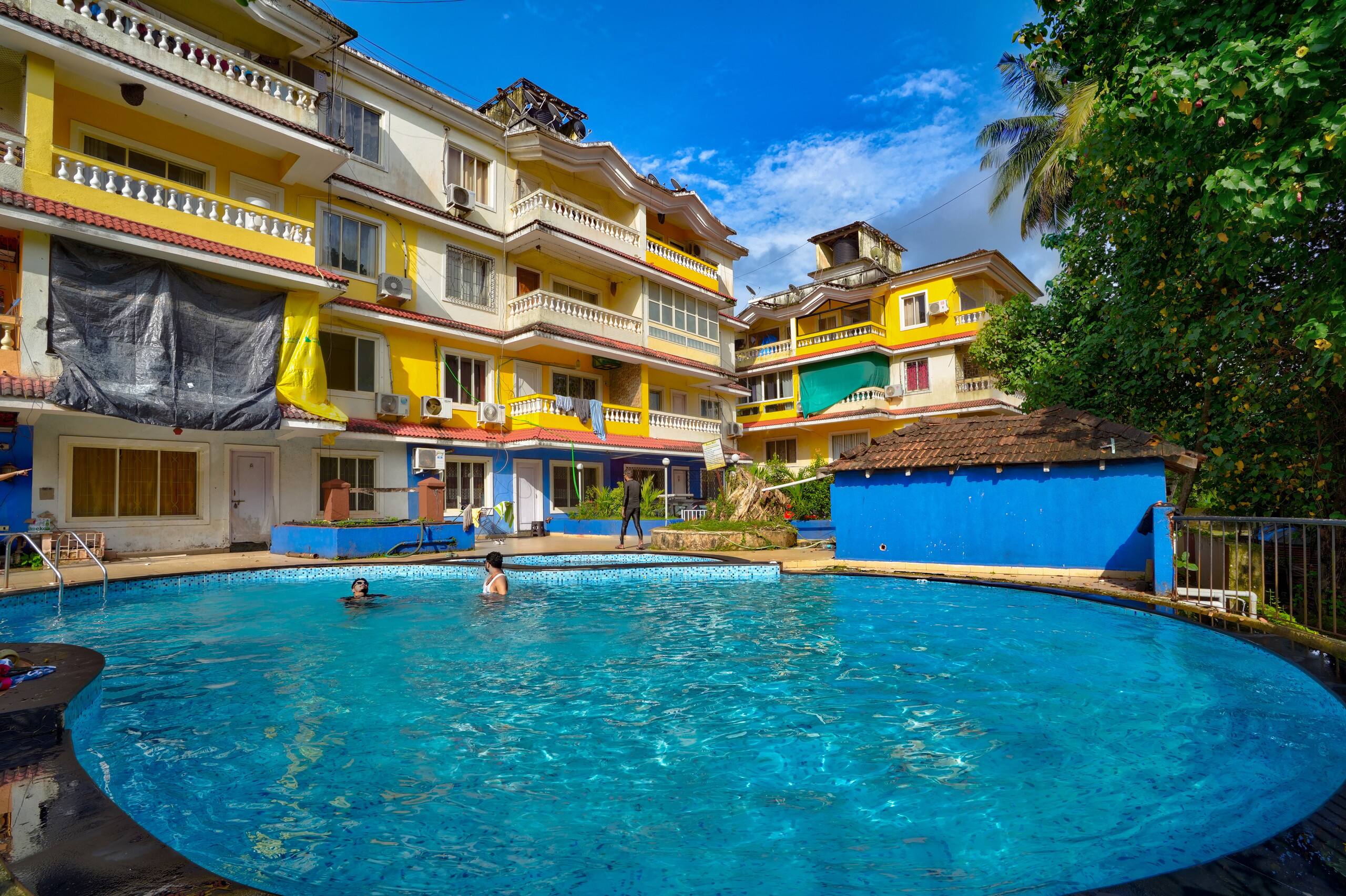 Bright & Modern 2 BHK Apartment With Pool @ Anjuna 6