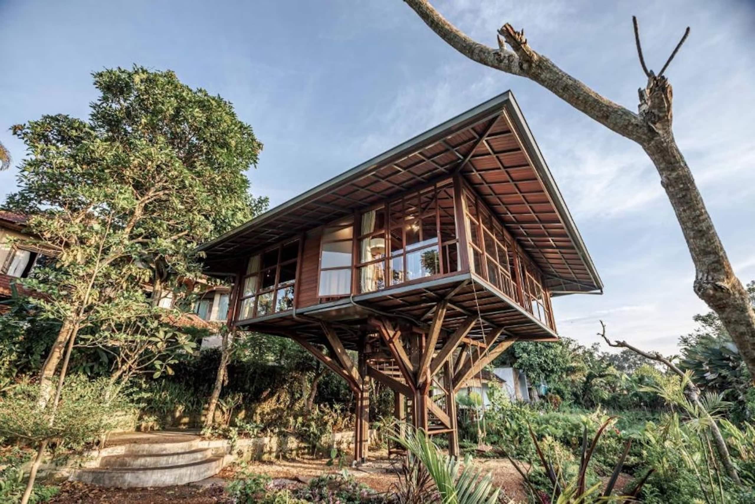 1BR Tropical Treehouse Suite - Construction Offer - Treehouses for Rent in Sayan, Bali, Indonesia 6