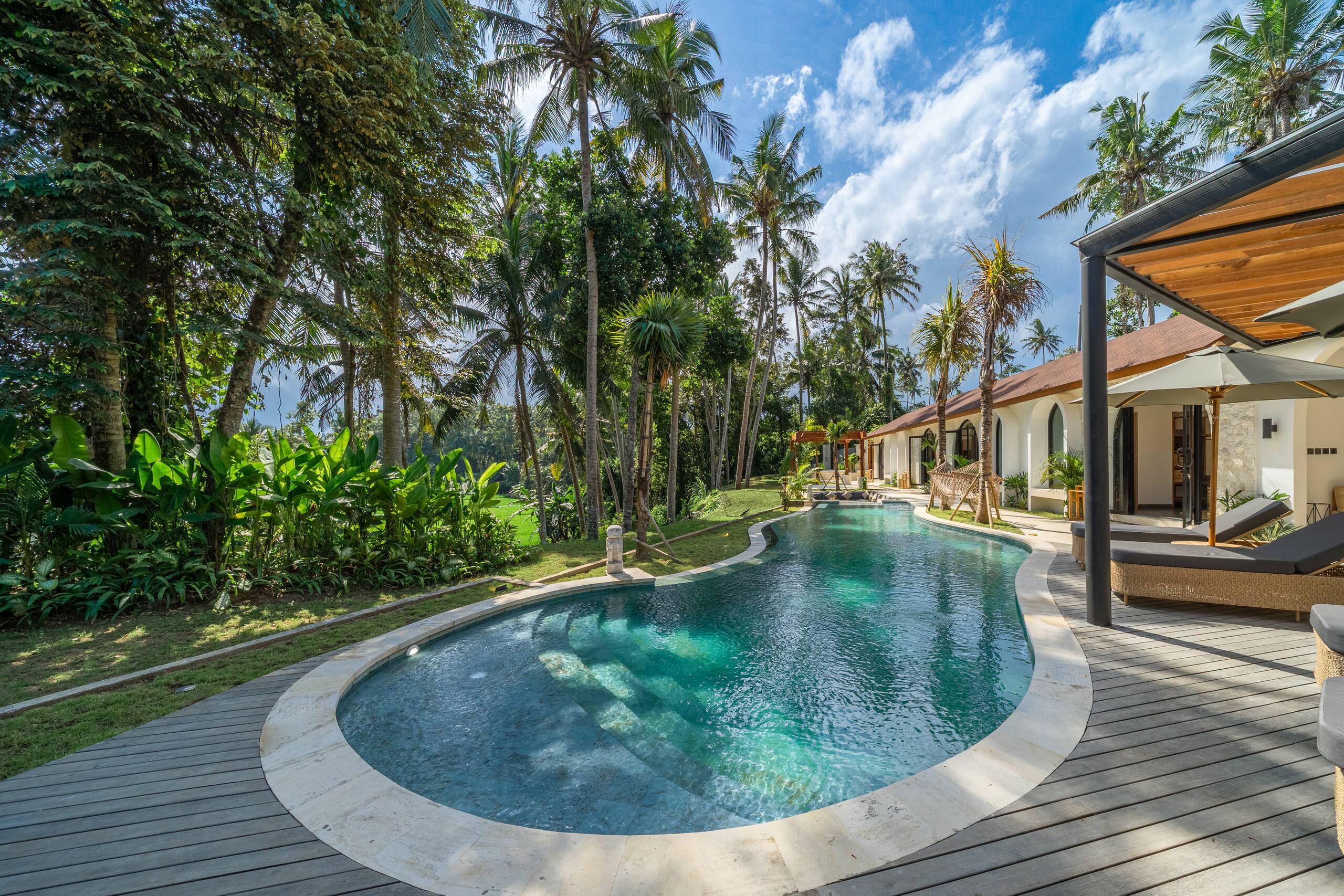 Luxury 5BR Ubud Villa | Large Pool, Tropical Views