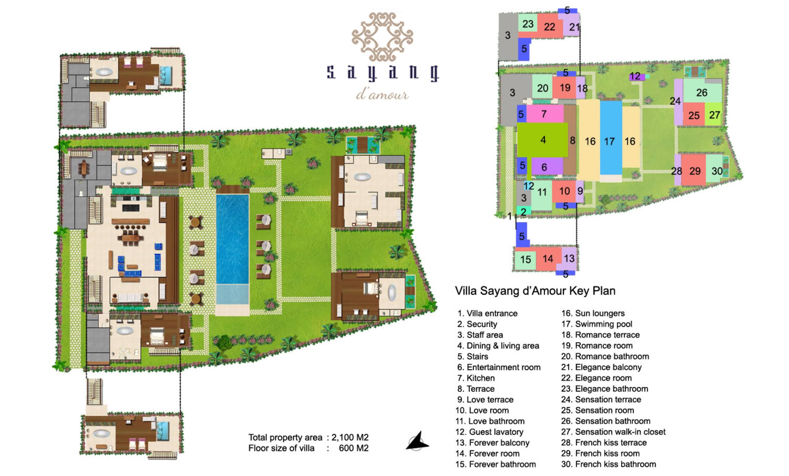 Urban haven Sayang d'Amour, 6BR, Seminyak w/ chef 40