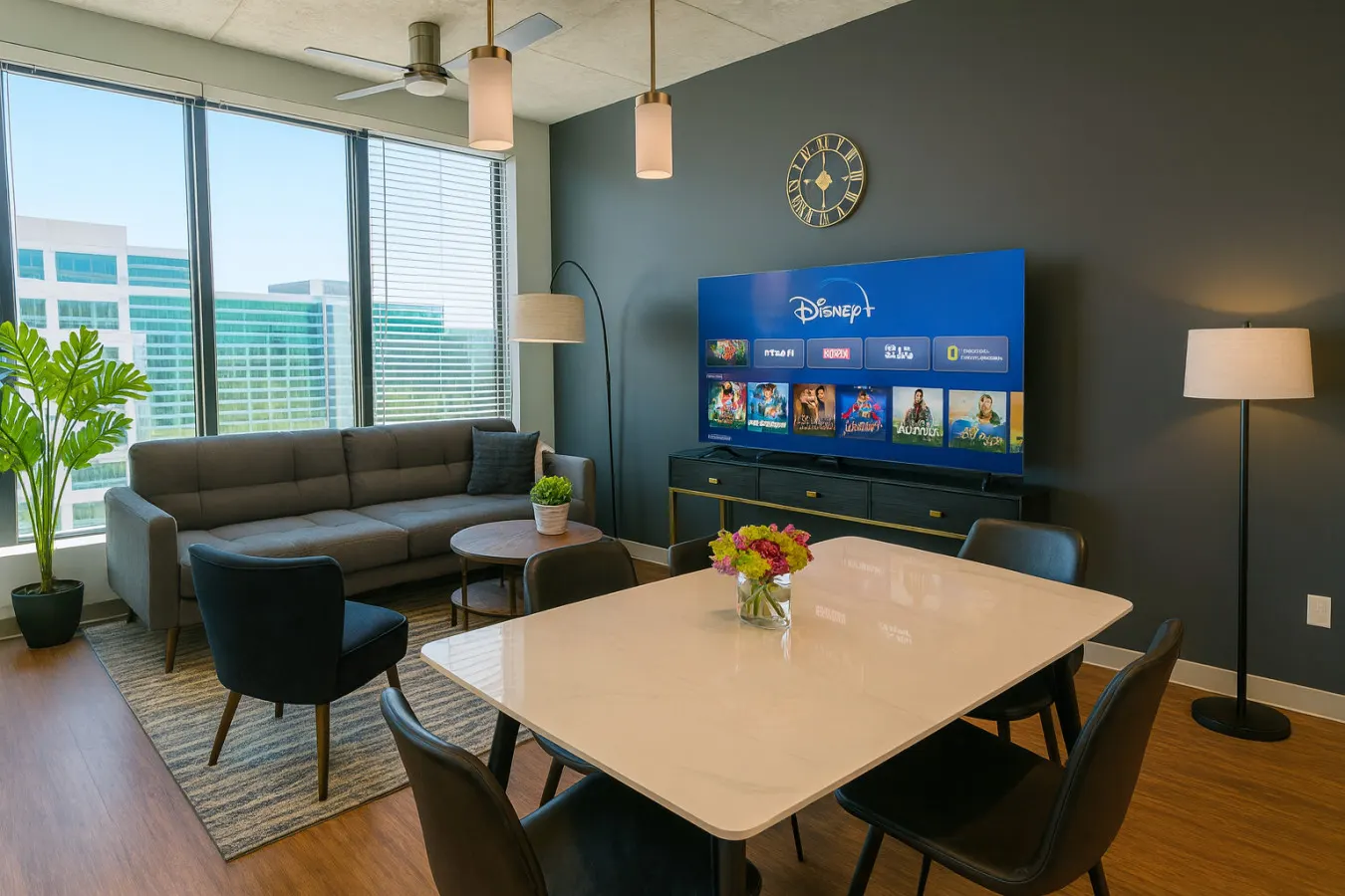 Upscale 2BR Apt Rooftop Deck + Fitness U14 1