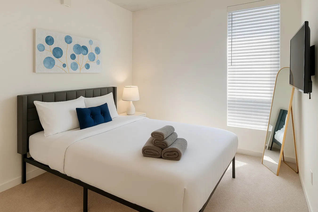 Upscale 2BR Apt Rooftop Deck + Fitness U14 13
